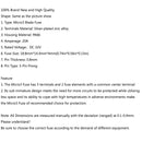 20Pcs Micro3 Fuse Automotive ATL 20A 3 Prong Micro Blade Fuse For Ford Focus