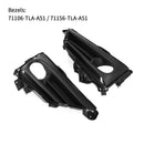 LED Round Fog Light Set Switch Bezel Bracket Wires For Honda CR-V CRV 2020-2021 Generic