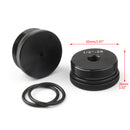 4003/24003 Fuel Filter Replacement End Cap Set-1/2"x 28 & Center Marked Black Generic