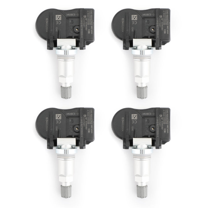 4PCS TPMS For Tesla Model 3 S X Tire Pressure Sensor 103460200A Clamp-in 433MHz Generic