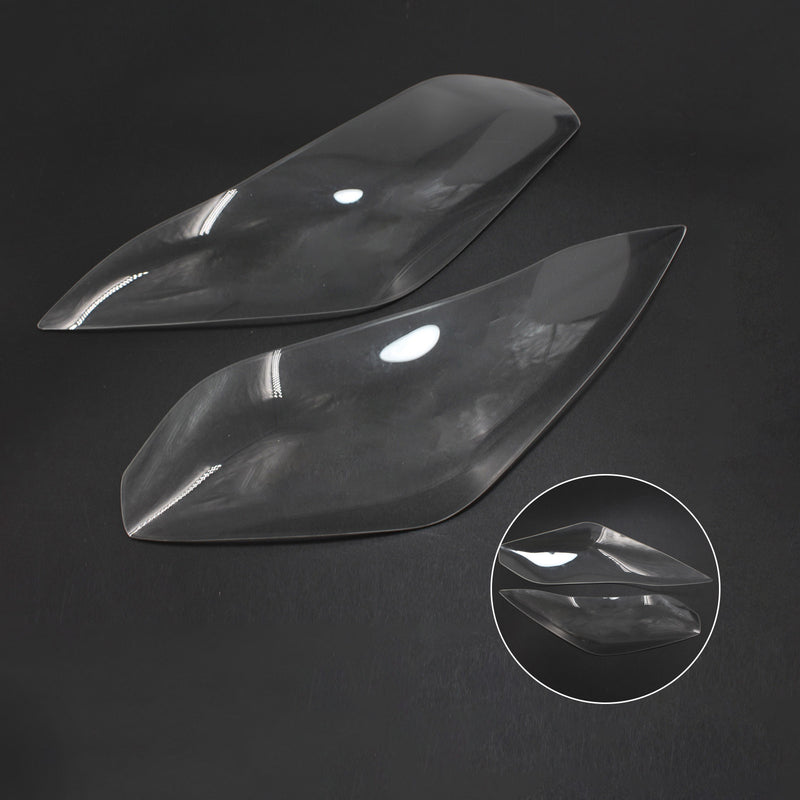 Headlight Lens Guard Protector Fit For Kawasaki Ninja 300 Versys 650 15-17 Smoke Generic