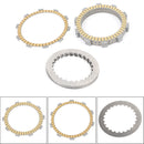 Clutch Kit Iron & Friction Plates for Honda CRM250 CB400 CL400 XR400 1994-2008 Generic