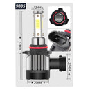 2x LED Headlight Low Beam Bulbs Conversion High Power 5000LM 25W Generic