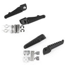 Front&Rear Footrests Foot Pegs Aluminum Passenger For Kawasaki ZX6R ZX-10R 04+12 Generic