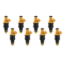 8PCS Fuel Injectors 0280150943 Fit Ford F150 F250 F350 Lincoln 4.6 5.0 5.4 5.8 V8 Generic