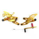 CNC Racing Footrest Rearsets Rear Set Foot pegs For BMW S1000RR 2015-2018 Generic