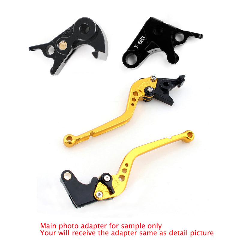 Long Clutch Brake Lever fit for Yamaha YZF R1/R1M/R1S 2015-2021 YZF R6 2017-2020 Generic
