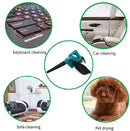 128VF 2 in 1 Cordless Leaf Dust Blower Vacuum Dust Cleaner Battery Charge