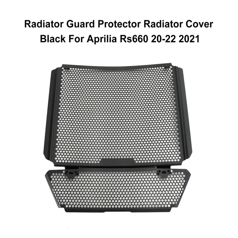Aprilia RS660 2020-2022 Radiator Guard Cover Radiator Protector Black