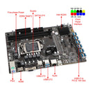 B250C PC Mining Motherboard BTC 12P PCI Express DDR4 for LGA1151 Gen6/7