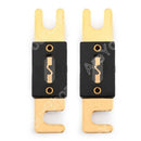 Fuse 30A-500A AMP ANL Type Gold Plated Blade Fuses For Auto Car Stereo Audio