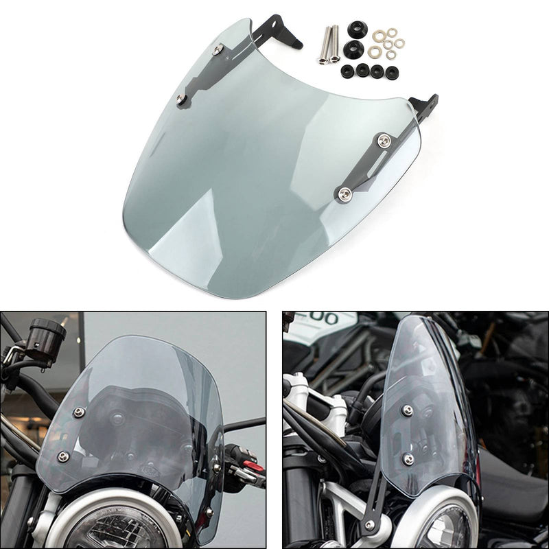 Motorcycle Windshield for Triumph SCRAMBLER 1200 2019-2021 Generic