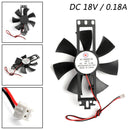 1PCS DC 18V 0.18A Cooling Fan 12025S 120隆脕25mm For Induction Cooker Brushless