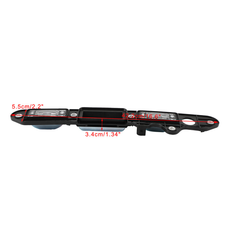 Trunk Lid Handle w/ License Plate Light Fit VW Golf Jetta Passat B6 Touran Generic