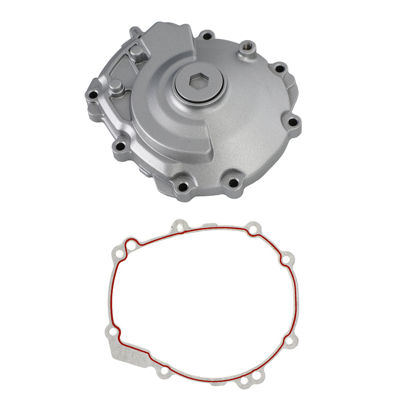 Silver Left Engine Stator Crankcase Crank Case Cover Fit For YAMAHA YZF R1 15-19 Generic