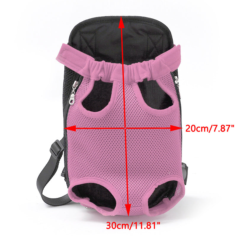 Portable Mesh Pet Dog Carrier Puppy Backpack  Travel Carrying Bag Shoulder Bag