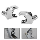 Windshield Fork Clamp Bracket Holder for Dyna  Wide Glide 2006+ Generic