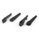 Front&Rear Footrests Foot Pegs Aluminum Passenger For Kawasaki ZX6R ZX-10R 04+12 Generic