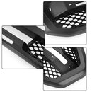 Ford Ranger 2019-2022 Raptor Style Front Bumper Grille Grill Black