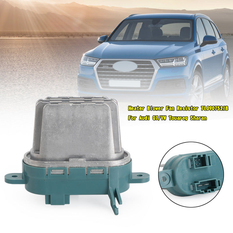 Heater Blower Fan Resistor 7L0907521B For Audi Q7/VW Touareg Sharan Generic