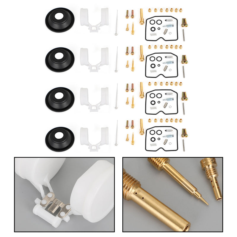 4X Carburetor Carb Rebuild Kit fit for Kawasaki Zephyr ZR750-H / ZR-7 / ZR-7S Generic