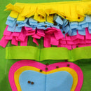 Pet Cat Dog Snuffle Mat Training Sniffing Pad Feeding Blanket Cushion Toys