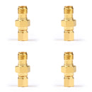 4PCS SMA Female to SMC Female Connector WIFI Antenna Adapter Converter Coaxial