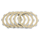 Clutch Kit Iron& Friction Plates for Yamaha FZR250 FZR250R FZX250 1987-1994 Generic