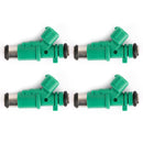 4pcs Fuel Injector 01F023 Fit Peugeot 1007 206 207 Citroen C2 C3 Nemo 1.1 1.4 Generic