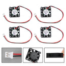 2 Pin Wire Brushless DC Cooling Blower Fan 12V 0.12A 2507 25x25x7mm
