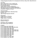 Regulator Rectifier Fit For Yamaha 6G1-81970-618Hp 89-96/98-06 F9.9C 1998 Generic