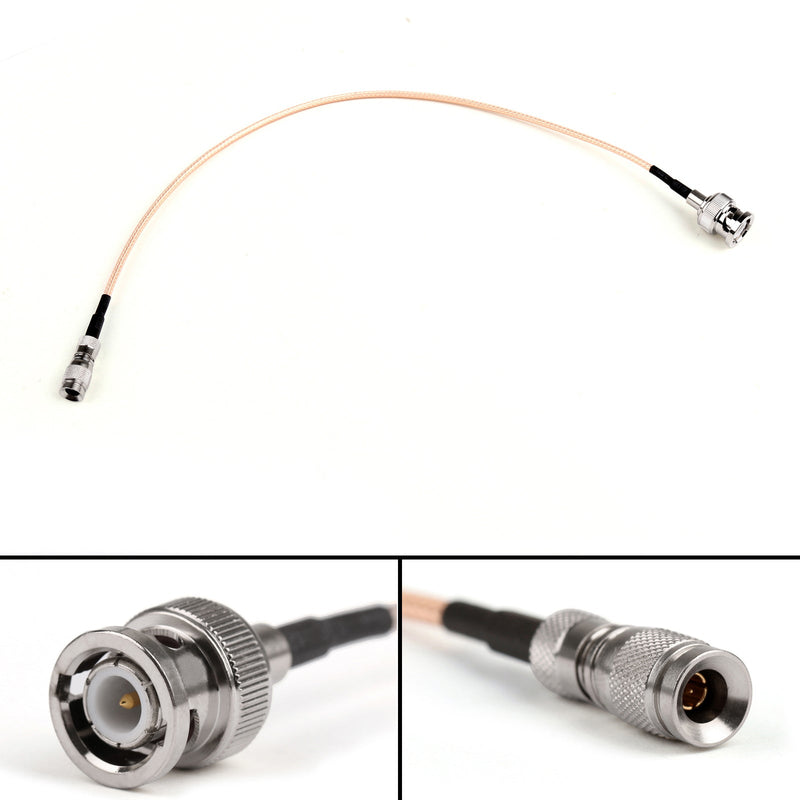 5PCS BNC Male Plug to DIN 1.0/2.3 (mini BNC) Male Plug RG179 Cable 30cm 75??