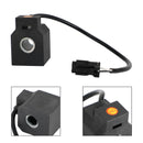 1Pcs 12V Dc Solenoid Valve Coil Fits Hyundai R55 Excavator Diggers Parts