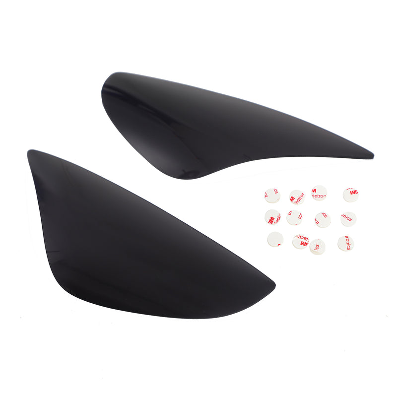 Front Headlight Lens Protection Cover Fits For Kawasaki Zx-6R Zx 6R 636 Black Generic