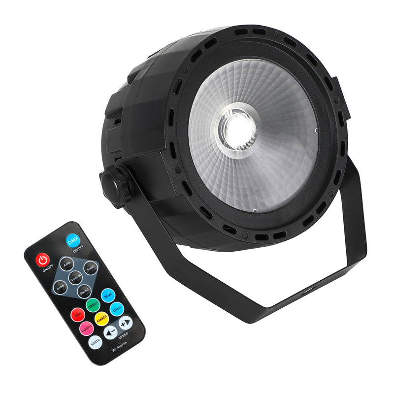 Mini Stage Wash Light Super Bright COB DMX DJ Show Par Light With Remote Control