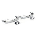Chrome Front LH+RH Exterior Door Handle 6921735050 For Toyota 4Runner 2010-2016 Generic