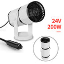 360¡ãRotation Portable Car Heater Defrost 12V/24V Defogging Heater For Car truck