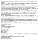 27W LED headlight Bullet Head Mini Conversion Kit H1 LED Headlight Bulb Generic