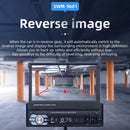 7" 1Din Telescopic Touch Screen Car Radio Stereo MP5 Player BT/USB/AUX w Camera