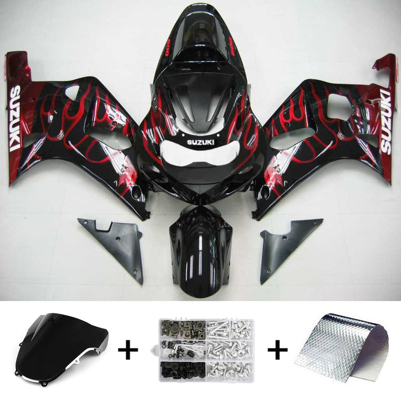 Suzuki GSXR600 2001-2003 Fairing Kit Bodywork Plastic ABS