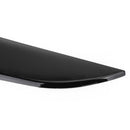 Pair Rear Window Side Spoiler Canards Trim Fit Audi A4 B8 Glossy Black Generic