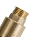 Brass Check Valve G1/2" G3/4" G1" M To F Thread Non-Return Backflow Prevention