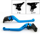 Brake Clutch Levers For Yamaha 04-14 XJR 1300 04-13 SUPERTENERE 12-14 Black Generic