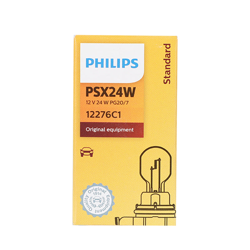 For Philips 12276C1 Car Standard Auxiliary Bulbs PSX24W 12V24W PG20/7 Generic