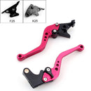Short Brake Clutch Levers Fit For Kawasaki NINJA 250R 2008-2012 2009 2010 1011 Generic