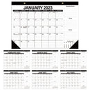 2023.1-2024.6 Calendar Brownline Home Office Monthly Desk Pad Calendar