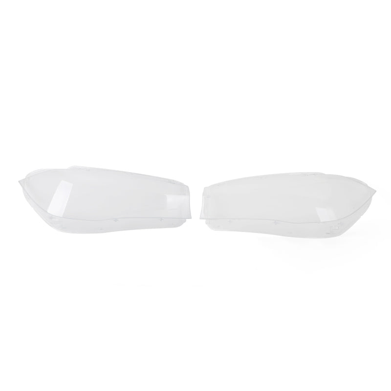 Left +Right Headlight Lens Plastic Cover Shell For BMW X5 F15 X6 F16 2014-2018 Generic