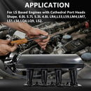 92MM Intake Manifold W/ Fuel Rails Cathedral Port Fit LS1 LS2 LS6 6.0L 5.3L 4.8LGeneric