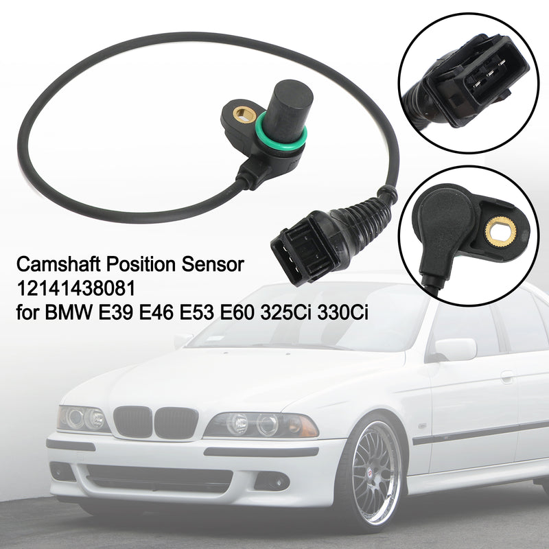 Camshaft Position Sensor 12141438081 for BMW E39 E46 E53 E60 325Ci 330Ci Generic
