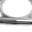 Front Bumper Grille Fit Benz C Class W204 W/LED Emblem C300/C350 2008-2014 Chrome Generic